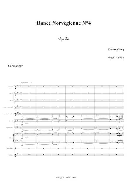 Dance Norvégienne n°4 (arr. Magali Le Roy)