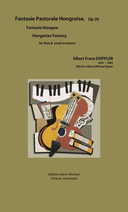Hungarian Fantasy  for flute (arr. Editions Glenn Michael, Caracas, Venezuela)