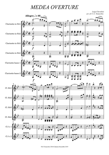 Medea Overture (arr. Nat Clarinet)