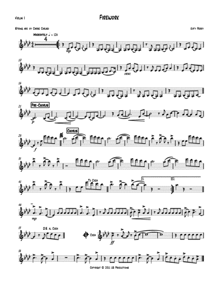 Firework (arr. Carrie Caruso)