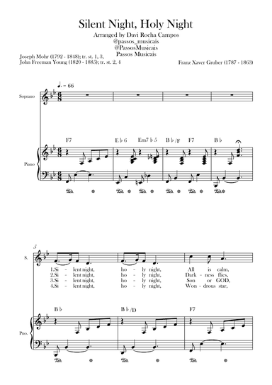 Silent Night, Holy Night (arr. Davi Rocha Campos)