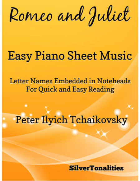Romeo and Juliet Easy Piano Sheet Music (arr. SilverTonalities)