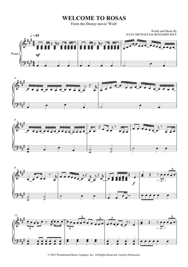 Welcome To Rosas (arr. SCMusic)