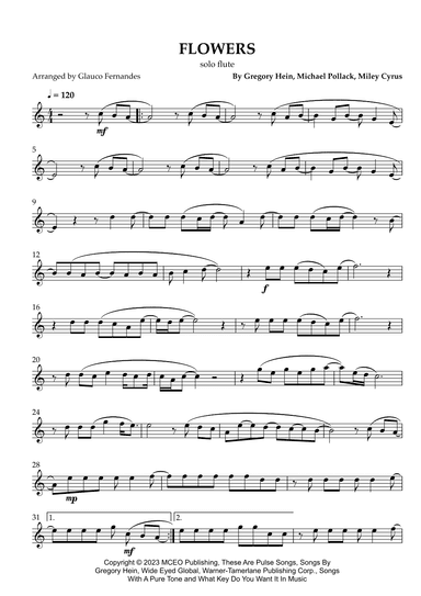 Flowers (arr. Glauco Fernandes)