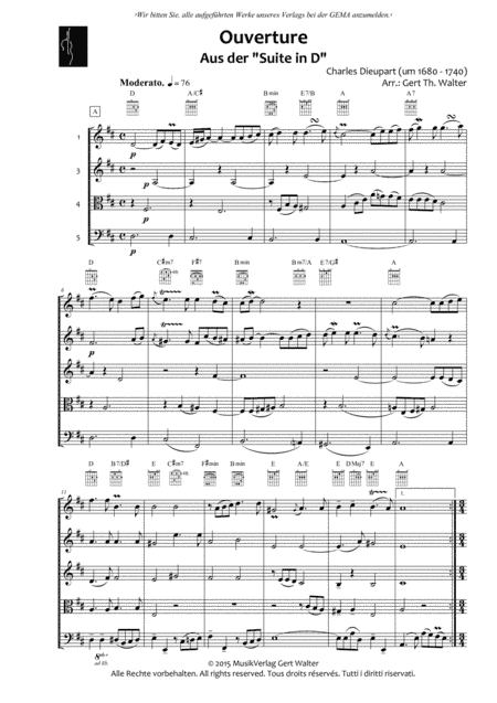 Ouverture (arr. Gert Th. Walter)