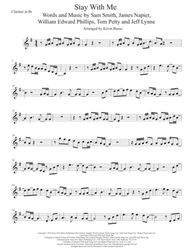 Stay With Me (arr. Kevin Busse)
