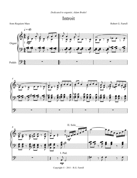 Introit (arr. Robert G. Farrell)