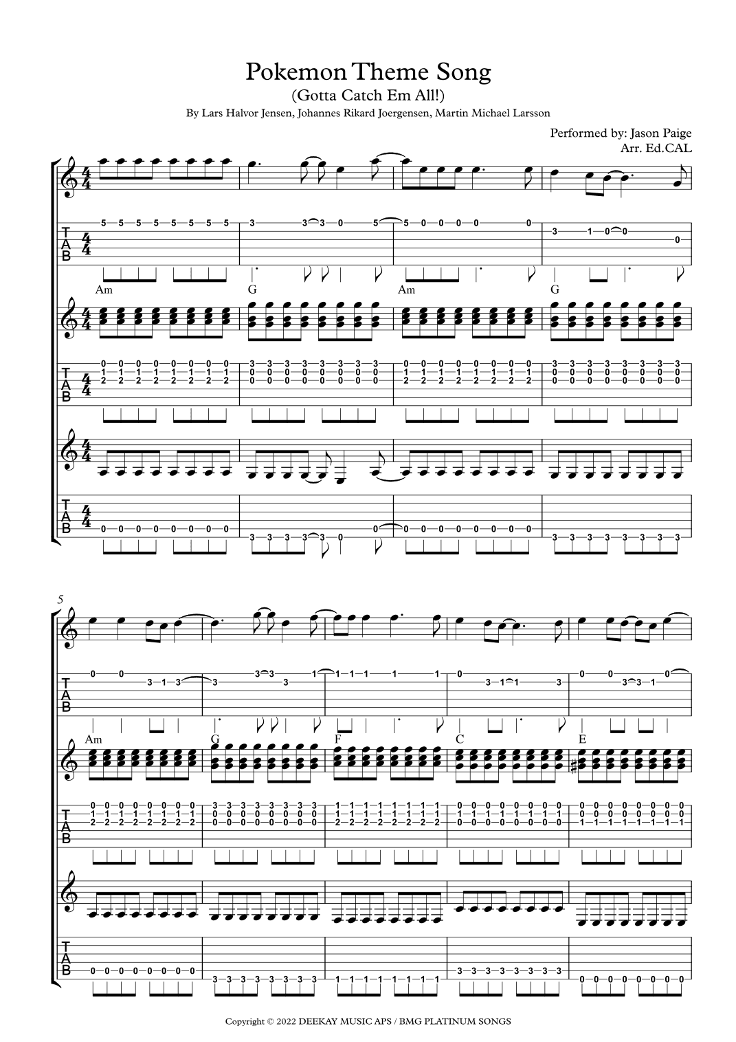 Gotta Catch Em All (arr. Arr. Ed.CAL)