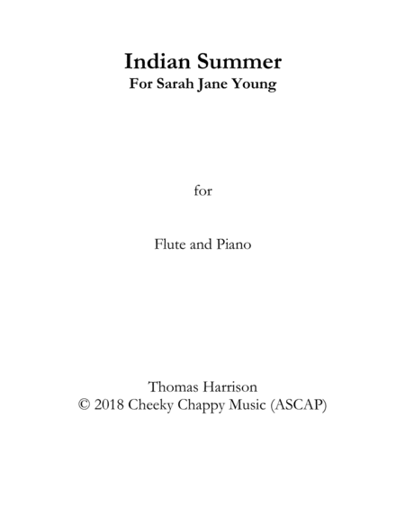 Indian Summer
