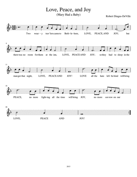 Love, Peace, and Joy