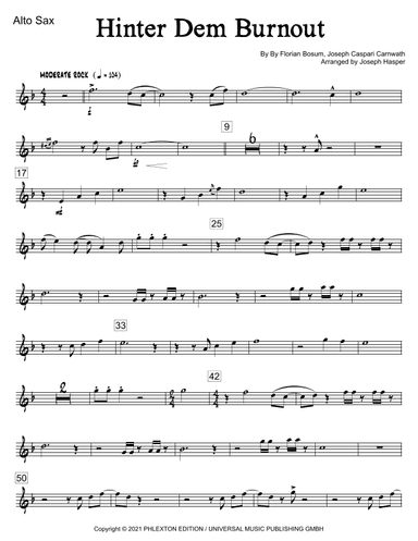 Hinter Dem Burnout (arr. Joseph Hasper)