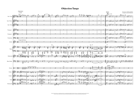 Objection (tango) (arr. Daryl McKenzie)