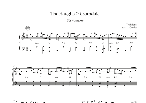 The Haughs O' Cromdale (arr. Julia Gordon)