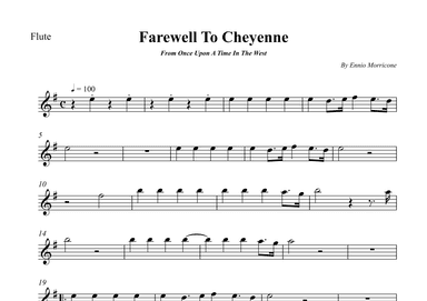 Farewell To Cheyenne (arr. Wesley S. SIlva)