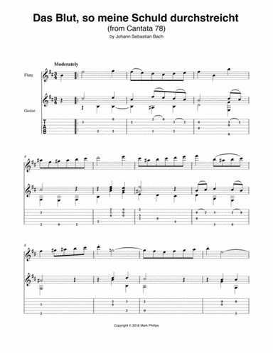 Das Blut, so meine Schuld durchstreicht (Excerpt) (arr. Mark Phillips)