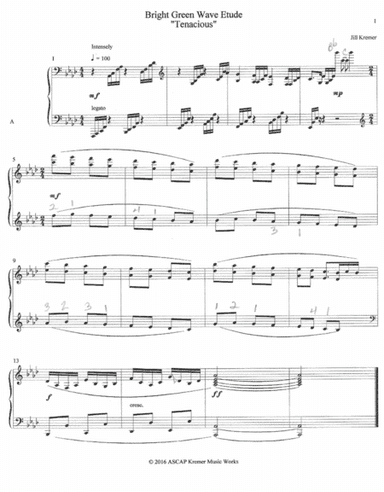 Wave Etude "Tenacious"