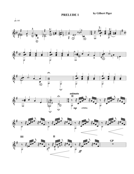 PRELUDE 1