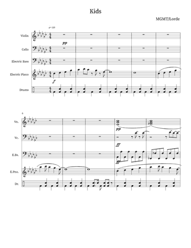 Kids (arr. Jai Mohan)