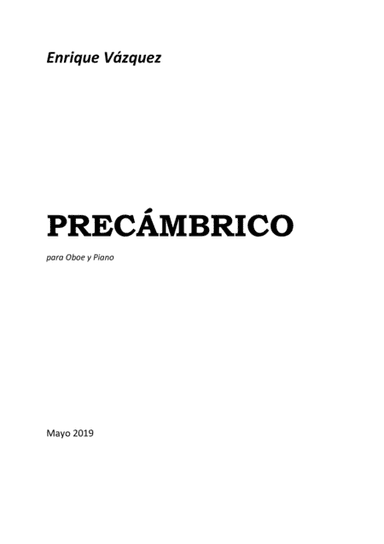 Precámbrico