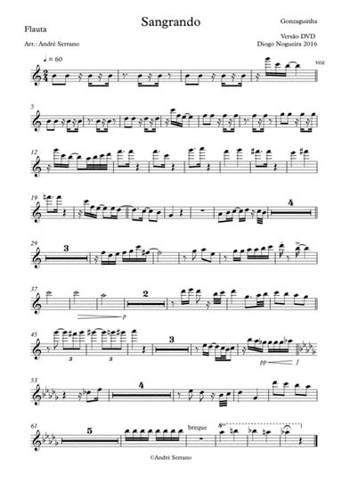 Sangrando (arr. André Serrano)