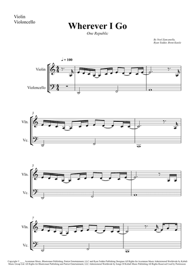 Wherever I Go (arr. Wesley S. SIlva)