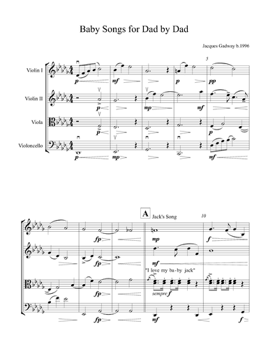 Baby Songs for Dad by Dad