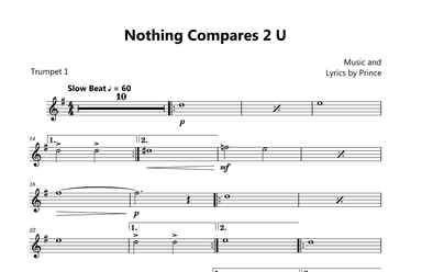 Nothing Compares 2 U (arr. David Lartey)