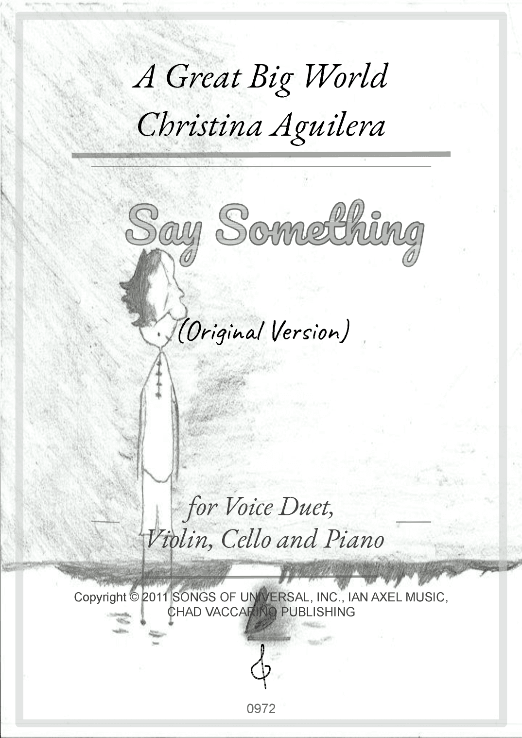 Say Something (arr. César Madeira)