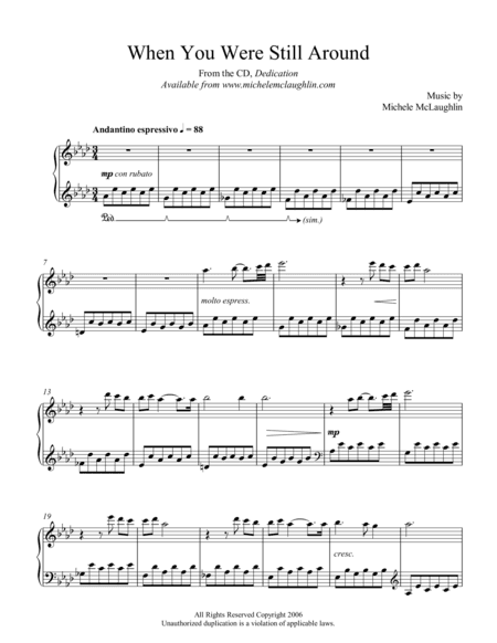 When You Were Still Around