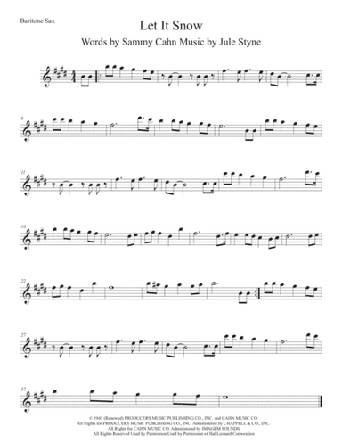 Let It Snow! Let It Snow! Let It Snow! (arr. Kevin Busse)