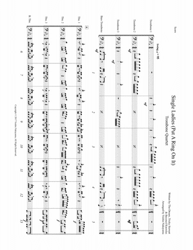Single Ladies (Put A Ring On It) (arr. Yoshie Nakayama)