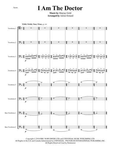 I Am The Doctor (arr. Julien Simard)