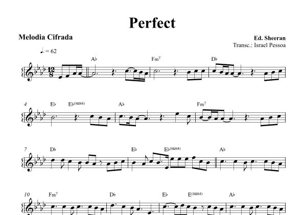 Perfect (arr. Israel Pessoa)