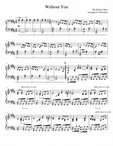 Without You (arr. Whoopsie)