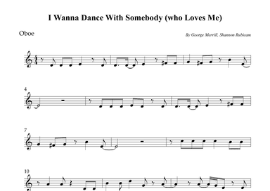 I Wanna Dance With Somebody (who Loves Me) (arr. Wesley S. SIlva)