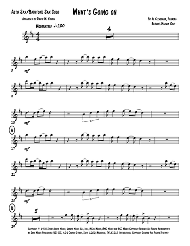 What's Going On (arr. David W. Young)