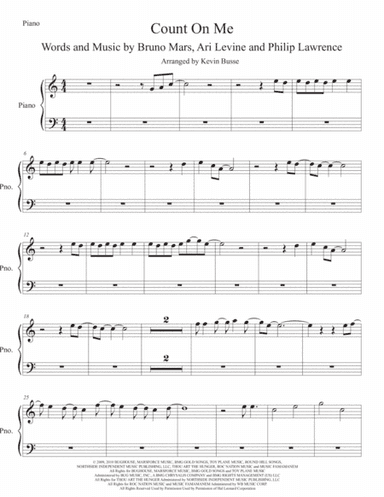Count On Me (arr. Kevin Busse)