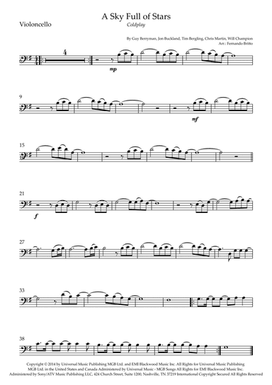 A Sky Full Of Stars (arr. Fernando Britto)