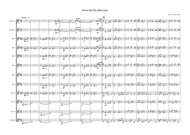 Down By The Riverside - Saxophone Choir (arr. Katie Brown)