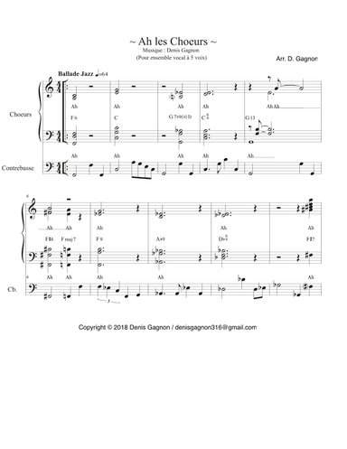 Ah les Choeurs