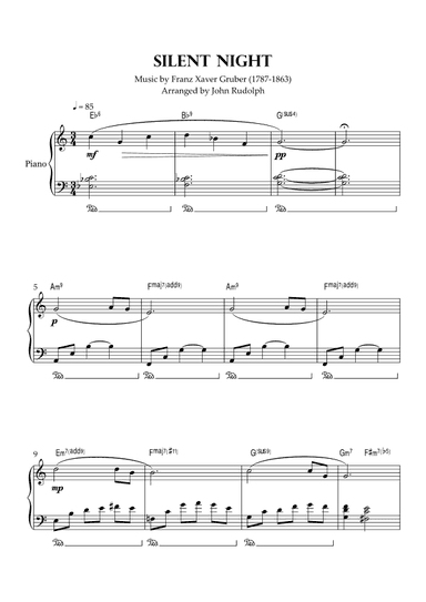 Silent Night (Valse Jazz) (arr. John Rudolph)