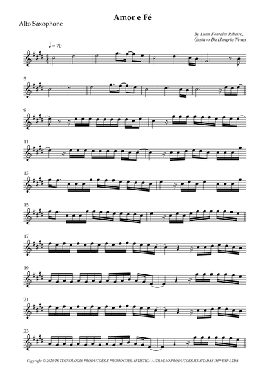 Amor E Fe (arr. Wesley S. SIlva)