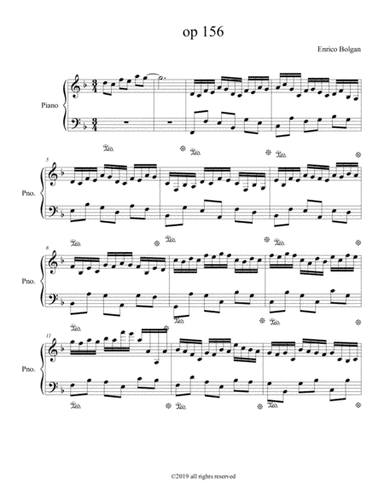 Op 156 Piccola overture per Camilla