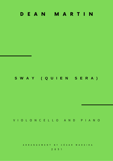 Sway (quien Sera) (arr. César Madeira)