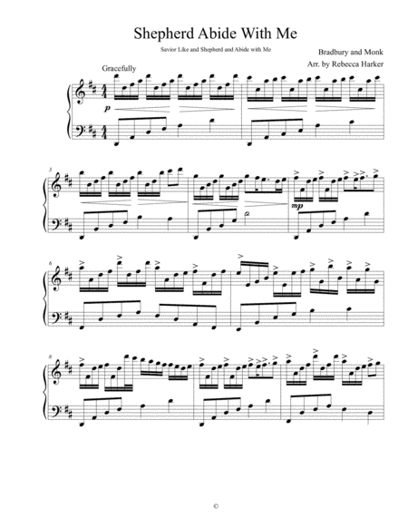 Shepherd, Abide With Me (arr. Rebecca Harker)