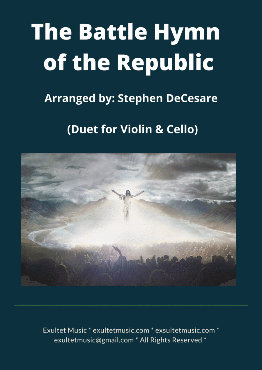 The Battle Hymn of the Republic (Duet for Violin and Cello) (arr. Stephen DeCesare)