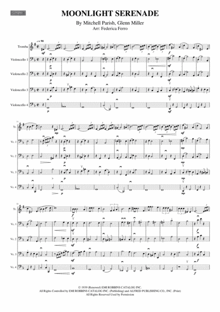 Moonlight Serenade (arr. Federica Ferro)