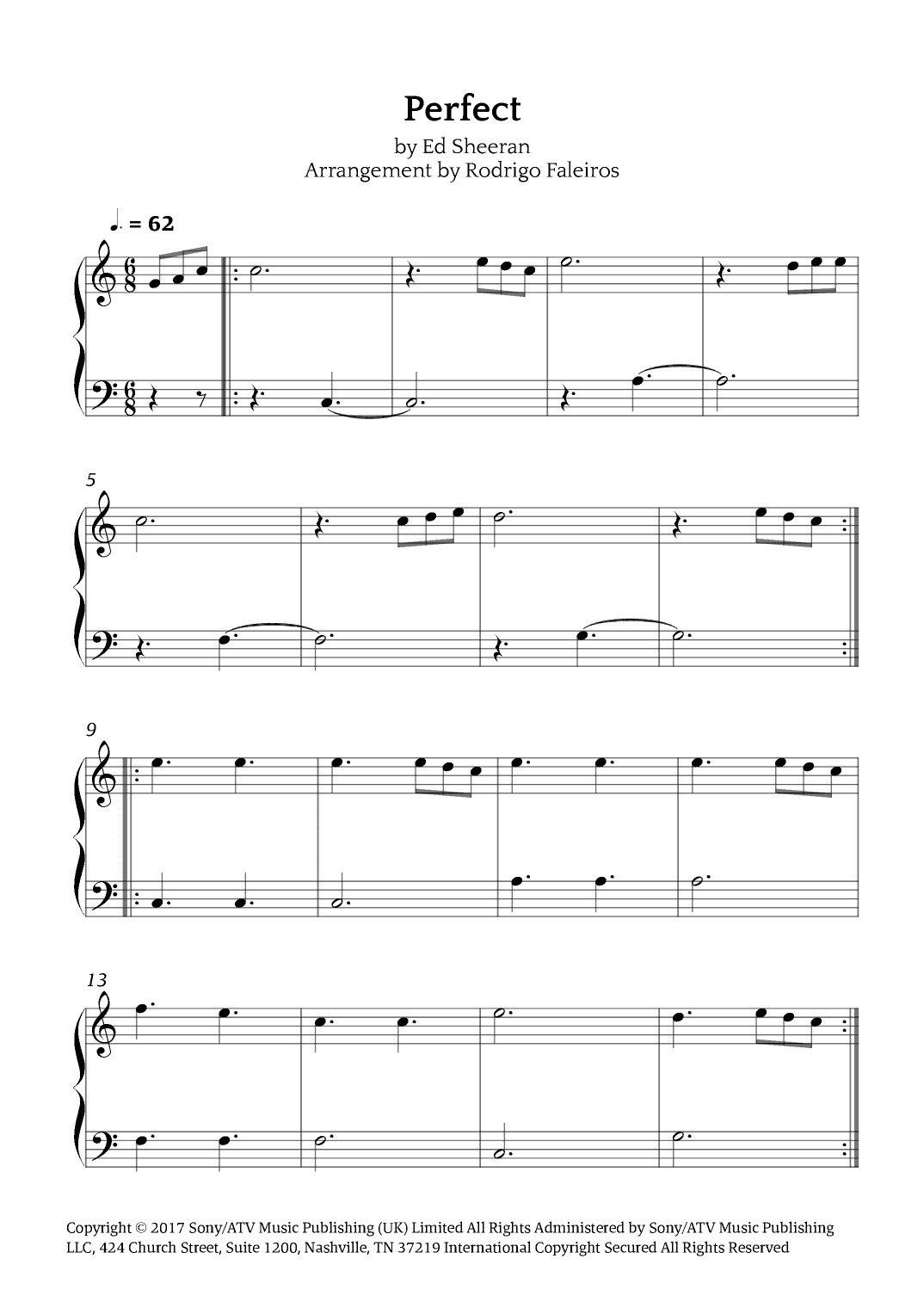 Perfect (arr. Rodrigo Faleiros)