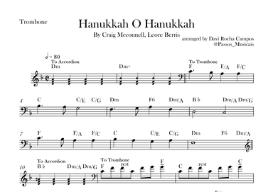 Hanukkah O Hanukkah (arr. Davi Rocha Campos)