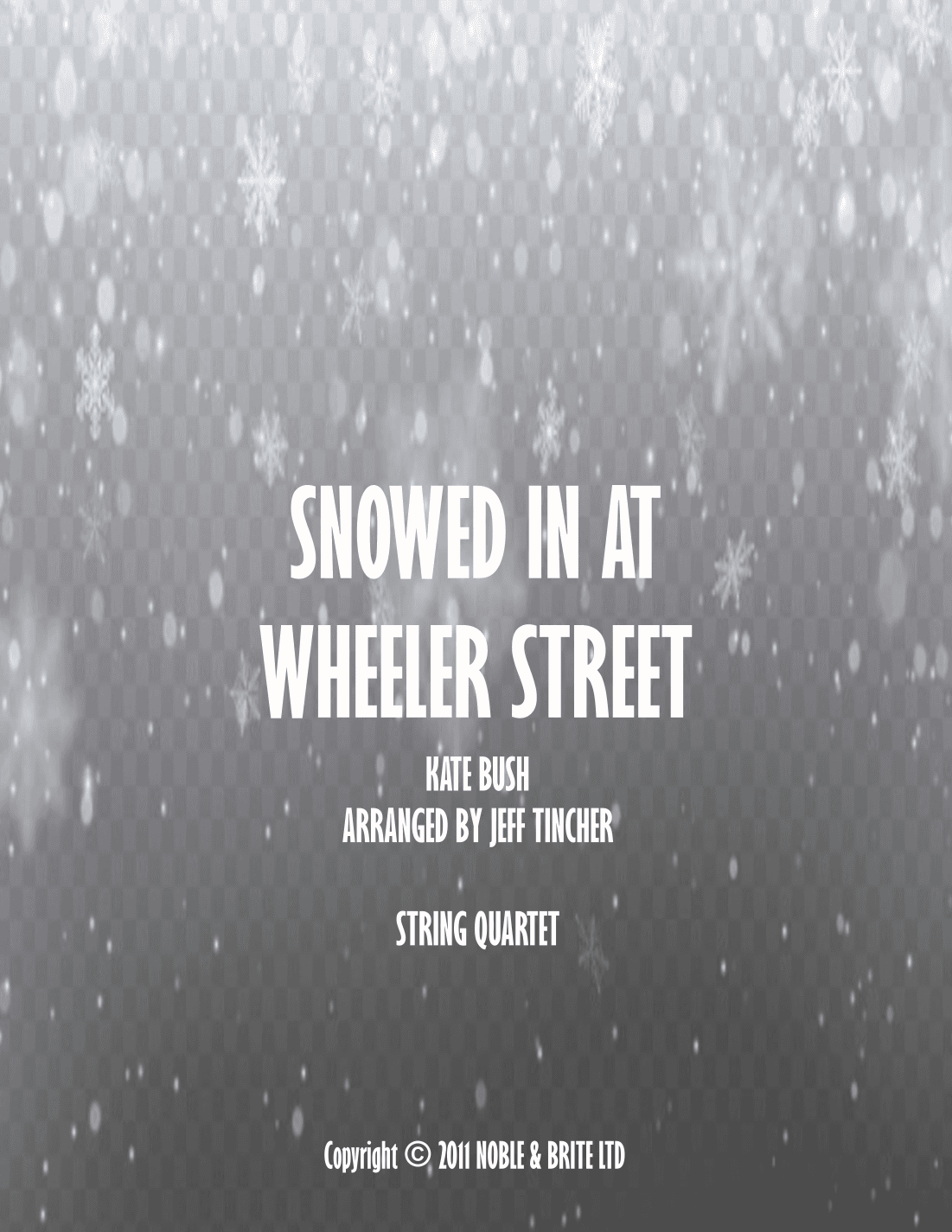 Snowed In At Wheeler Street (arr. Jeff Tincher)